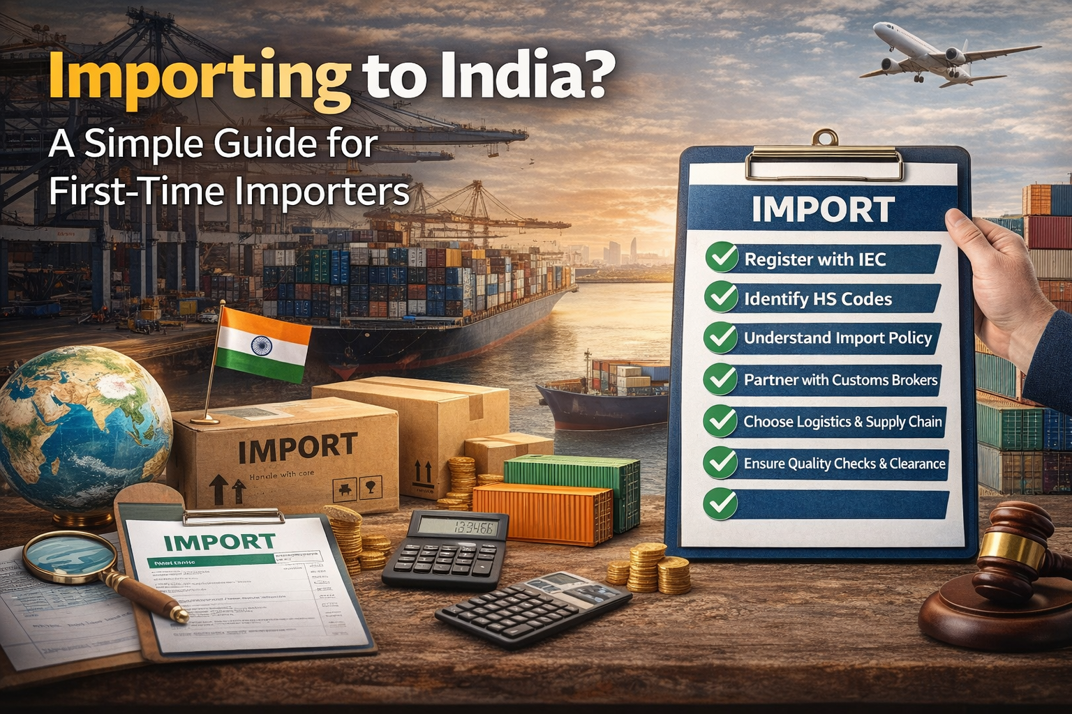 Importing to India? A Simple Guide for First-Time Importers