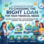 A Complete Guide to Choosing the Right Loan for Your Financial Needs